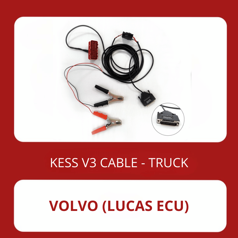 KESS3 Volvo connector cable for Lucas ECU 