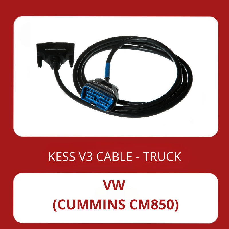 KESSv3 VW Truck 16 pin diagnostic connector cable for Cummins ECU CM850