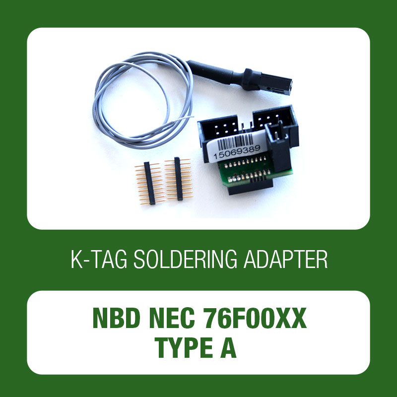 K-TAG soldering adapter Type A for NBD NEC 76F00xx ECUs