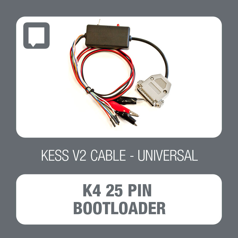 KESSv2 K4 25 pin bootloader cable 