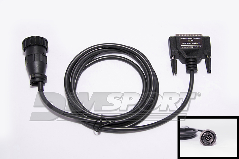 New Genius 14 pin Diagnostic Connector for Mercedes LCV 