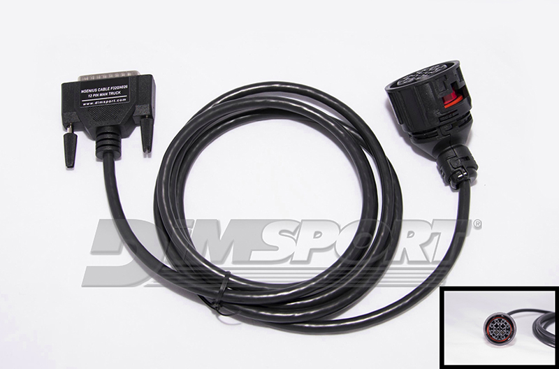 New Genius 12 pin Diagnostic Connector for MAN Trucks 