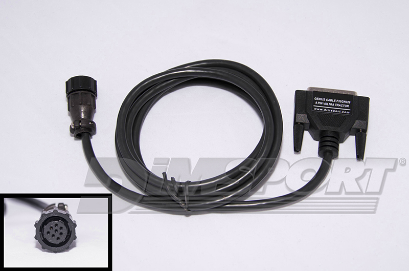 New Genius 8 pin Diagnostic Connector for Valtra 