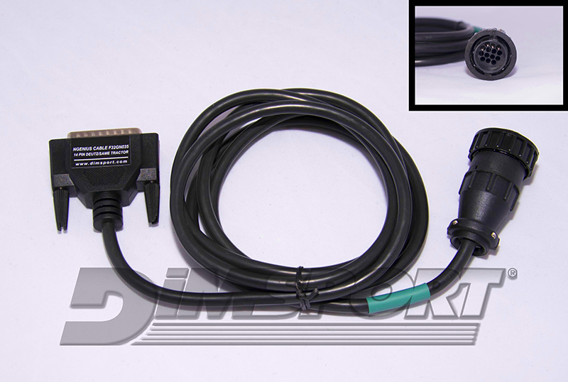 New Genius 19pin Diagnostic Connector for Deutz / Same 