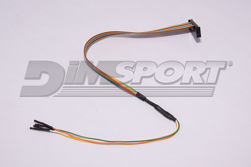 New Trasdata Flat Coloured CAN / GPT Cable with Pigtail Wires 