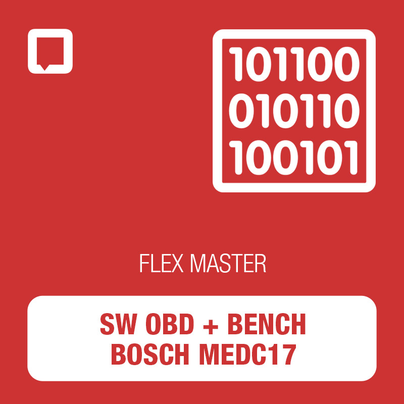 Software Flex ECU (cars, vans, bikes) OBD + Bench - MASTER
