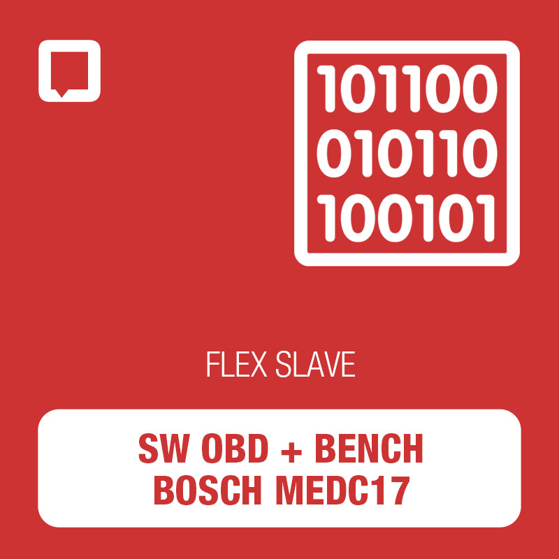 Software Flex ECU (cars, vans, bikes) OBD + Bench - SLAVE