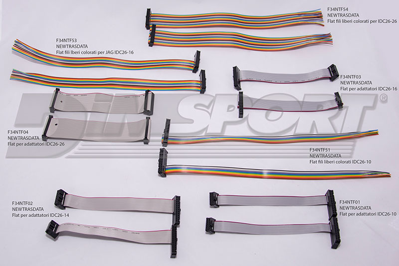 New Trasdata Reduced Spare Set of Flat Cables and Strips 