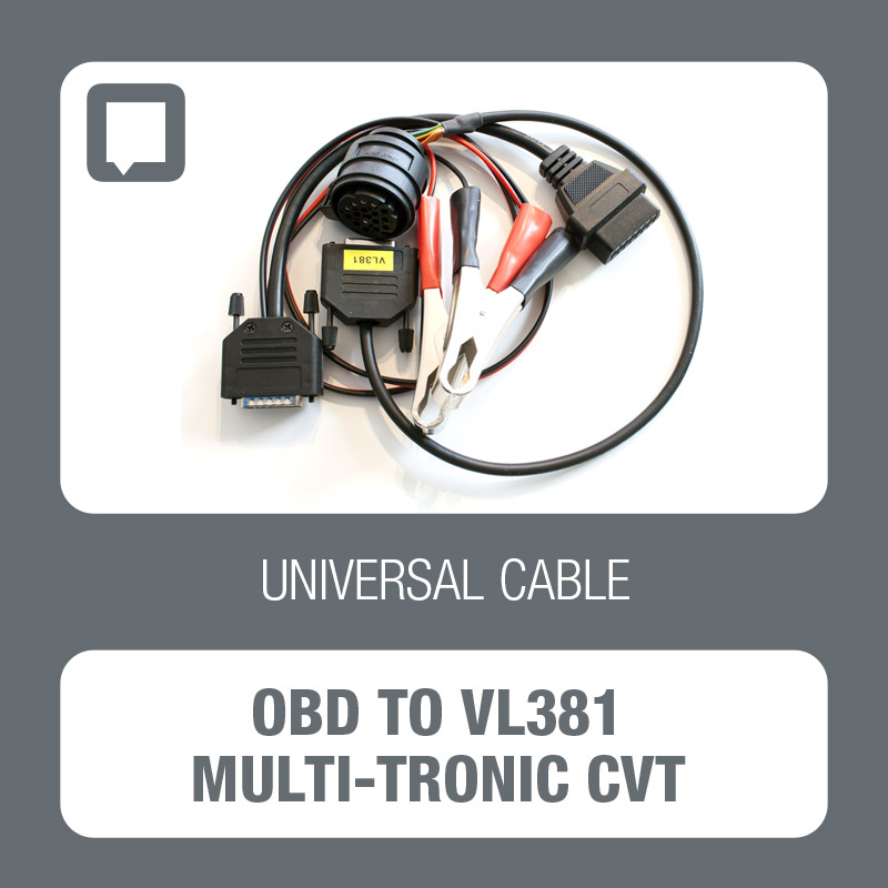 Universal OBD to VL381 MULTI-TRONIC CVT Cable