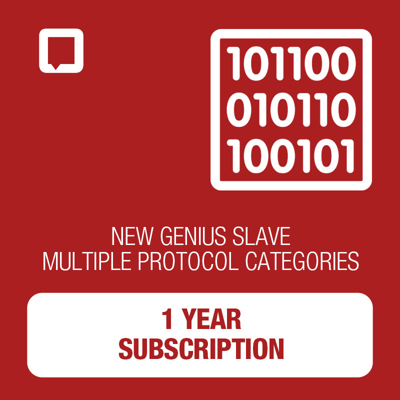 New Genius or Trasdata 1 Year Subscription SLAVE