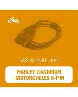 Alientech - KessV2 Harley Davidson 6-pin OBD Connector Cable for ECU (144300K257)