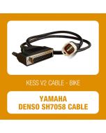 KESS3 Yamaha OBD connector cable for Denso SH7058 ECU