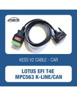 Alientech KessV2 Lotus EFI T4E MPC563 K-line/CAN cable - t