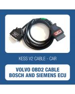 KESSv2 Volvo OBDII Cable for Bosch and Siemens ECUs