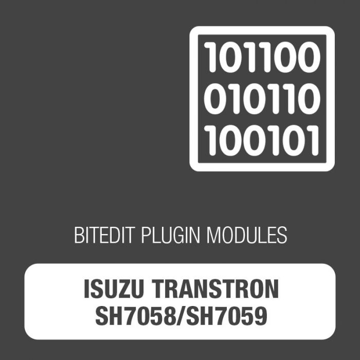 BitEdit Isuzu Transtron Module SH7058/SH7059