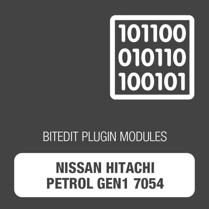 BitEdit - Nissan Hitachi Petrol Gen1 SH7054 Module (be_module_nhpg1_sh7054)