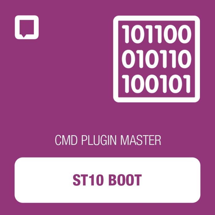 CMD Flashtec - Plugin ST10 Boot MASTER (cmd-plugin-st10-boot-master)