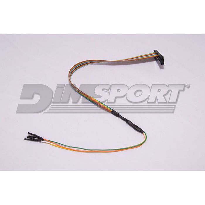 Dimsport - New Trasdata Flat Coloured CAN / GPT Cable with Pigtail Wires (F34NTA15)