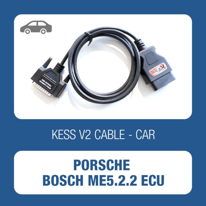 KESSv2 OBD connector cable for Porsche Bosch ECU ME5.2.2 - t