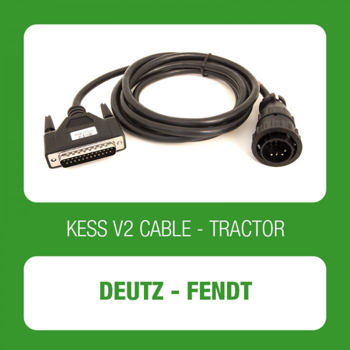 KESSv2 Deutz-Fendt 14 pin diagnostic connector cable