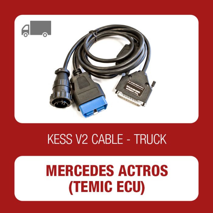 Alientech KessV2 Mercedes Truck Temic ECU K-line cable - t
