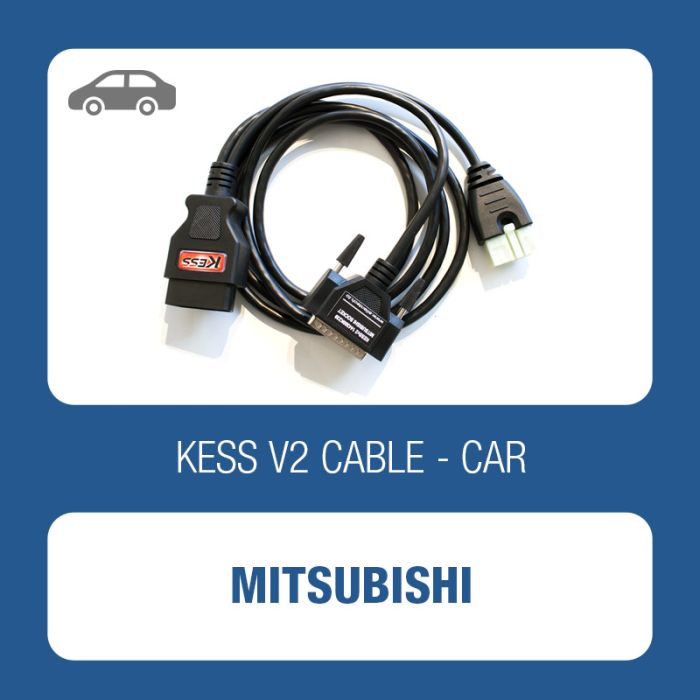 KESSv2 Mitsubishi double diagnostic connector cable 144300K239 - t