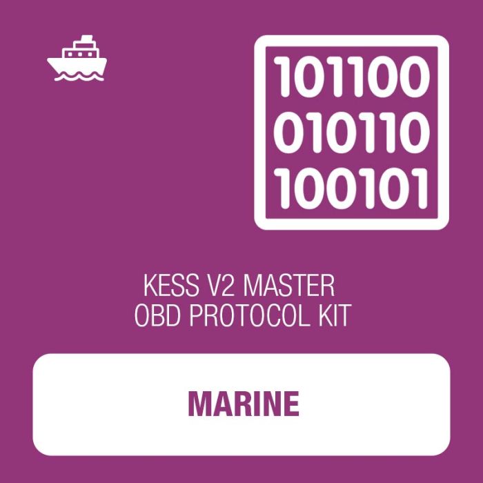 Alientech - KESSv2 Marine OBD protocol kit MASTER (14P600KV12)