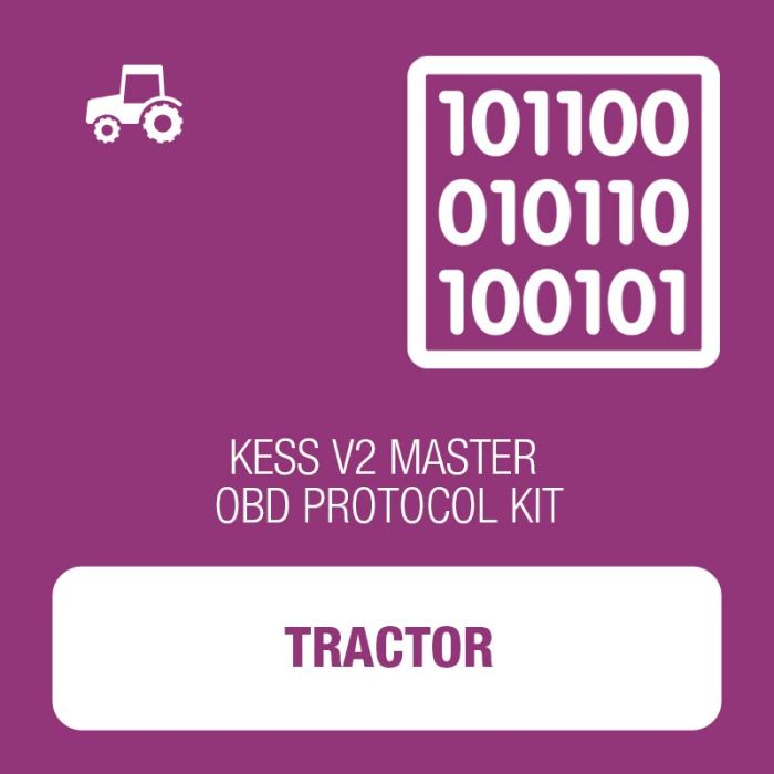 Alientech - KESSv2 Tractor OBD protocol kit MASTER (14P600KV06)