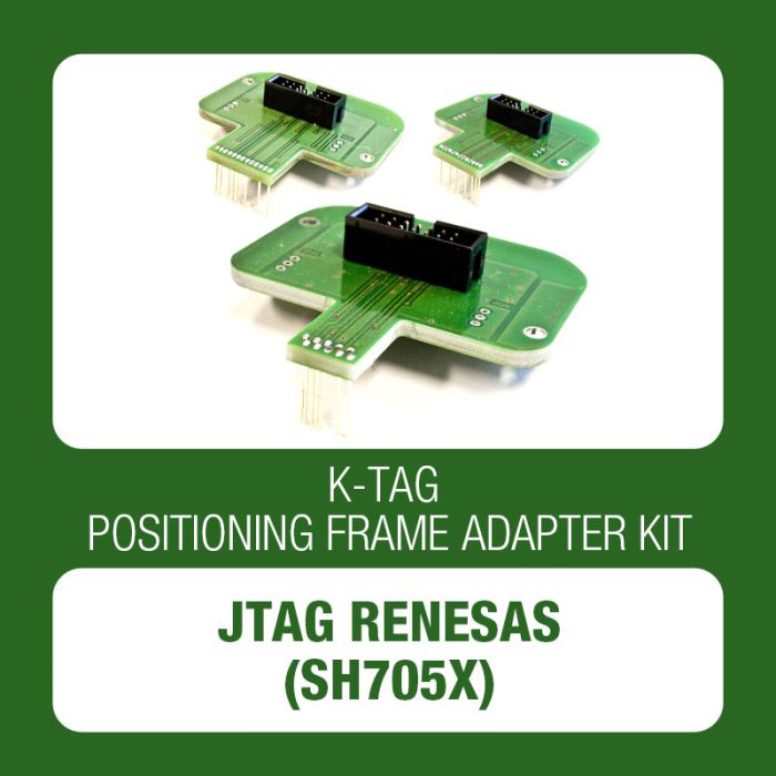 Alientech - K-TAG positioning frame adapter kit JTAG Renesas (144300KREN)-1