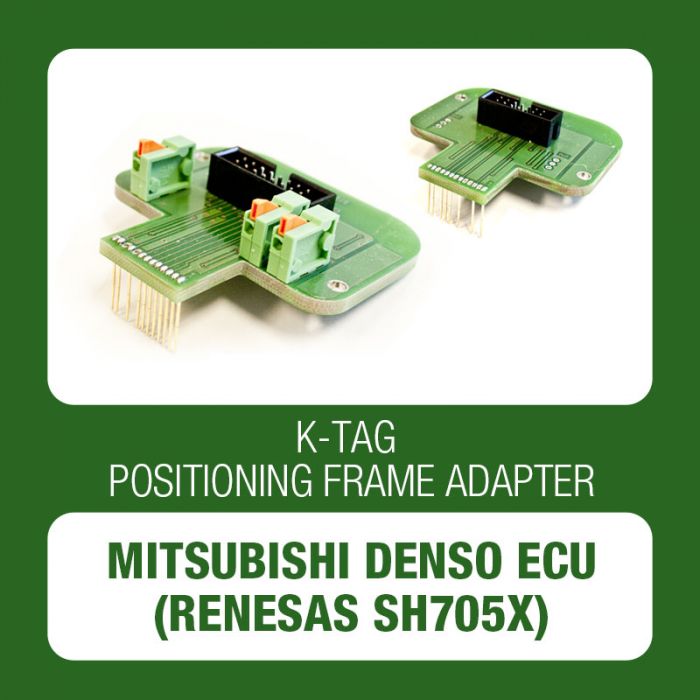 Alientech - K-TAG positioning frame adapter for Mitsubishi Denso ECUs (Renesas SH705x) (14AM00T08M + 14AM00T11M)-1