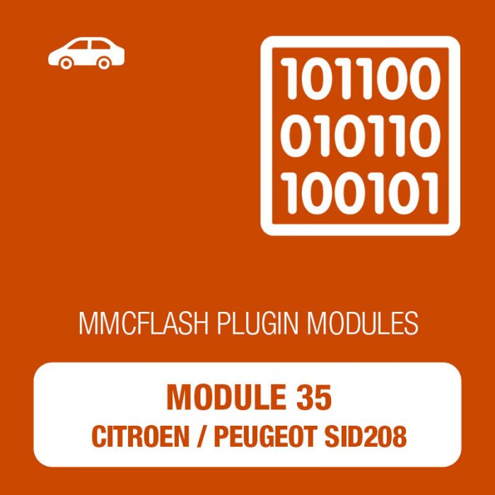 MMC Flash - 35 Module - Citroen/Peugeot SID208 (mmcflash_module35)