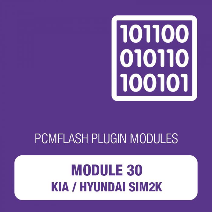 PCM Flash - Module 30 - Kia/Hyundai SIM2K (pcmflash_module30)