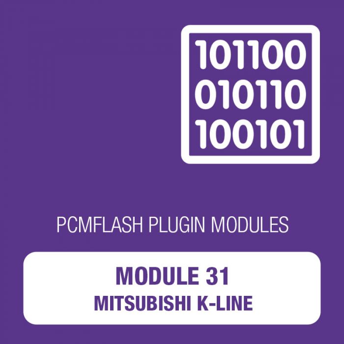 PCM Flash - Module 31 - Mitsubishi K-Line for PCM Flash (pcmflash_module31)