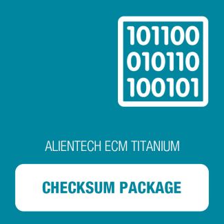 Alientech - ECM Titanium - Checksum Package (149757CKPR)