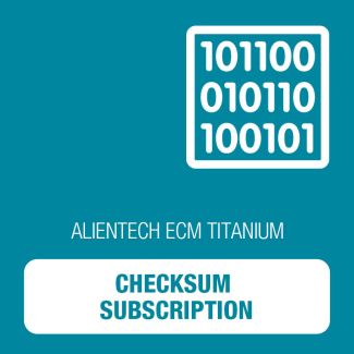 Alientech - ECM Titanium -  Checksum Subscription (18C7570009)