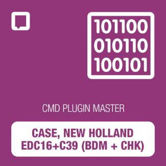 Flashtec - CMD Plugin Case New Holland EDC16+C39 (BDM+CHK) MASTER (CMD10.02.09)