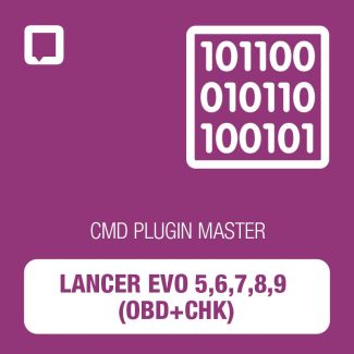 Flashtec - CMD Plugin Lancer EVO 5,6,7,8,9 (OBD+CHK) MASTER (CMD10.02.01)