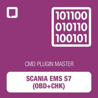 Flashtec - CMD Plugin SCANIA EMS S7 (OBD+CHK) MASTER (CMD10.02.15)