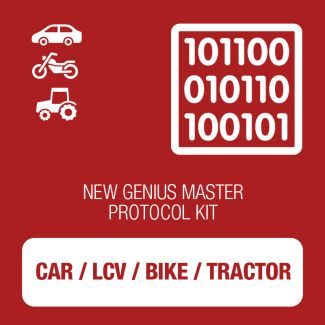 Dimsport - New Genius Car, LCV, Bike and Tractor OBD protocol kit MASTER (AV3230007)