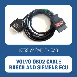 KESSv2 Volvo OBDII Cable for Bosch and Siemens ECUs