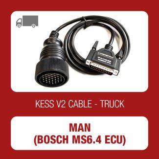 MAN 37 pin diagnostic connector cable for Bosch ECU MS6.4 - t