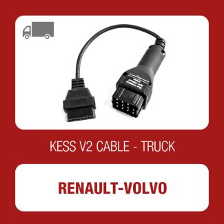 KESSv2 Renault and Volvo 12 pin adaptor cable - 144300K214 - t