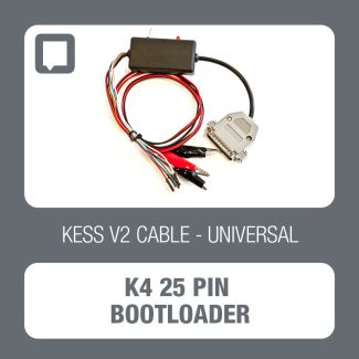 K4 25 pin bootloader cable for cars, Alientech KessV2 - t