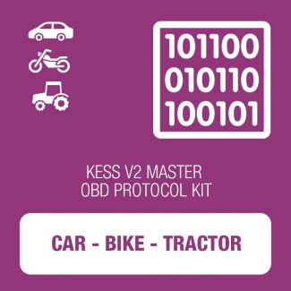 Alientech - KESSv2 Car, Bike and Tractor OBD protocol kit MASTER (14P600KV09)