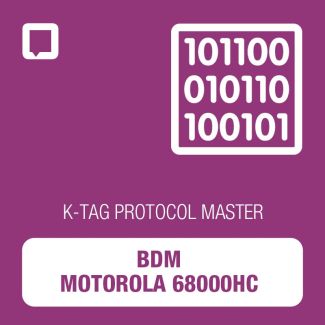 Alientech - K-TAG BDM Motorola 68000HC protocol MASTER (14KTMA0006)