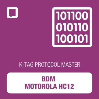 Alientech - K-TAG BDM Motorola HC12 protocol MASTER (14KTMA0007)