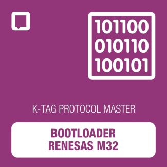 Alientech - K-TAG Bootloader Renesas M32 protocol MASTER (14KTMA0008)