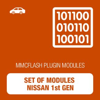 MMCFlash Set of modules Nissan 1st Gen (mmcflash_modulesnissan1stgen)