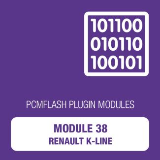PCM Flash - Module 38 - Renault K-Line (pcmflash_module38)