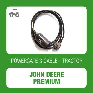Alientech - Powergate3+ John Deere Premium Cable (1400P4MF08)-1
